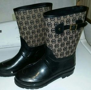 Micheal Kors rain boots size 10